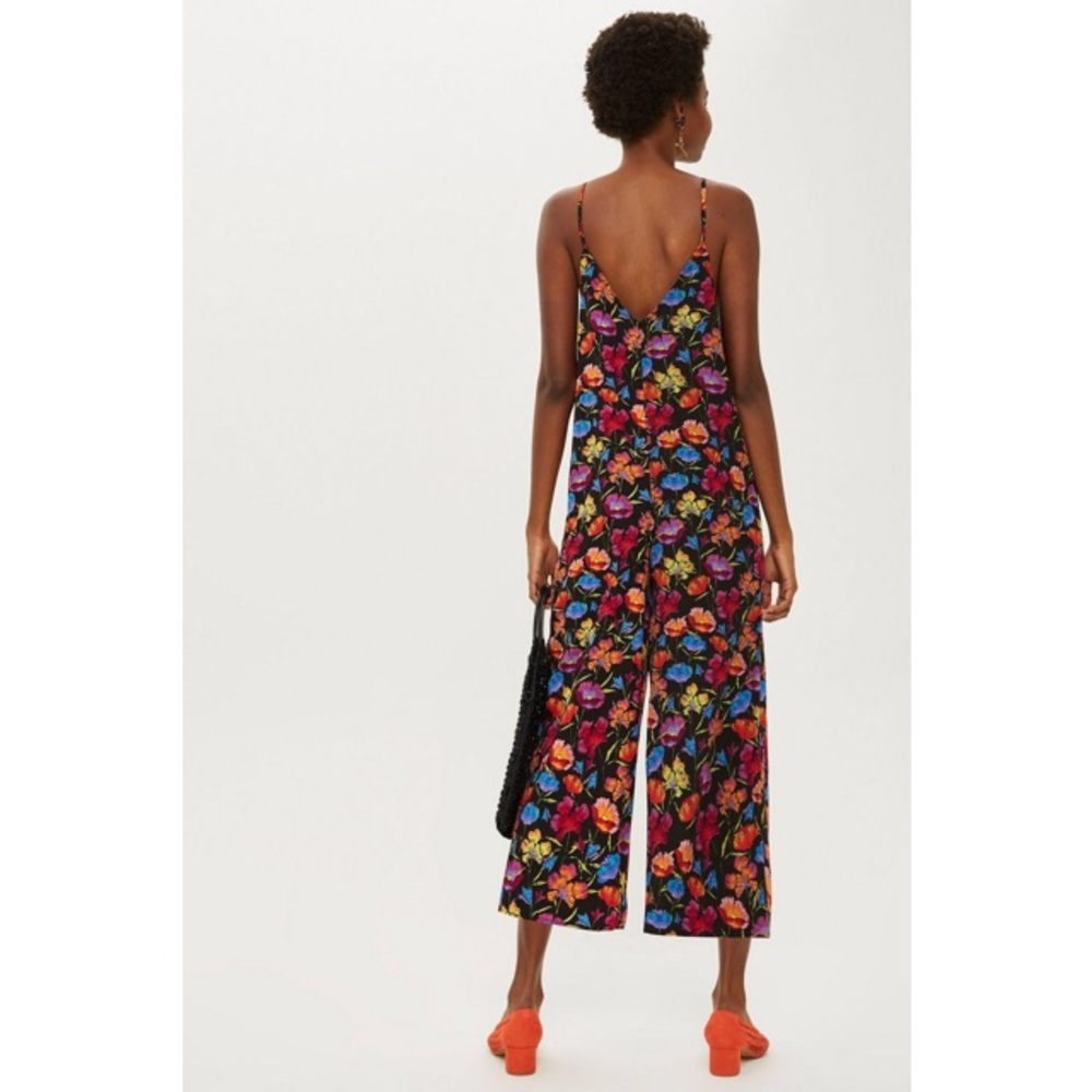 Topshop Floral Jumpsuit - Picture 2 of 2